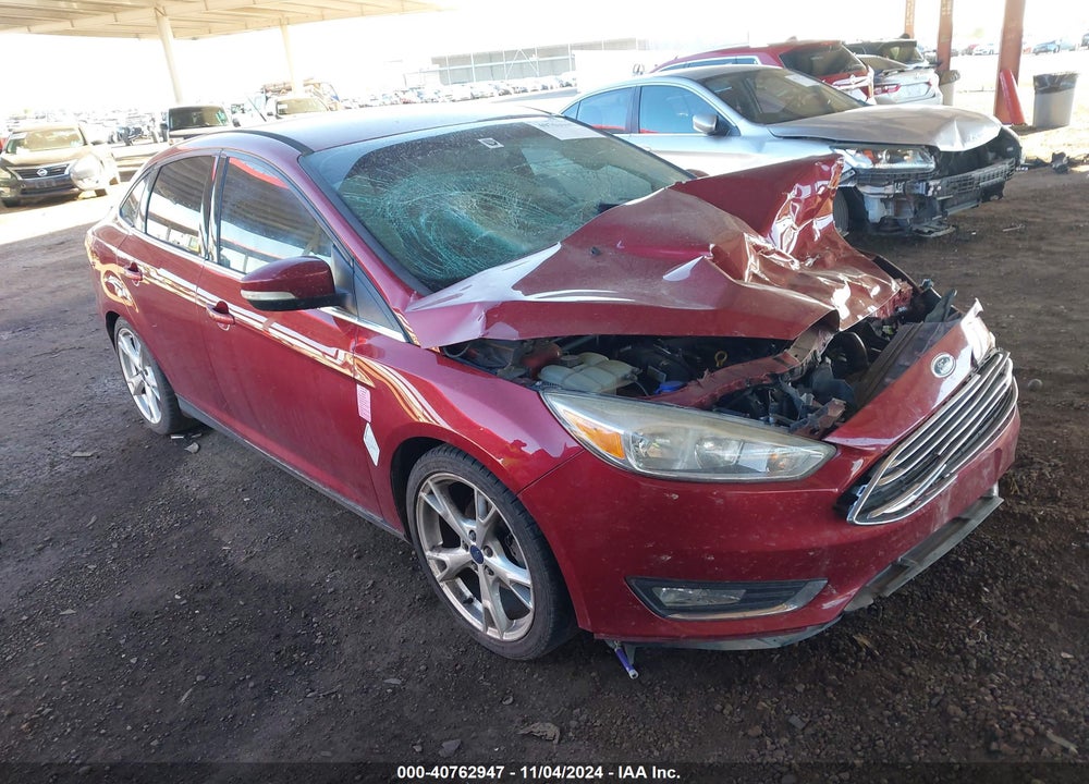 2016 FORD FOCUS TITANIUM VIN: 1FADP3J23GL225672