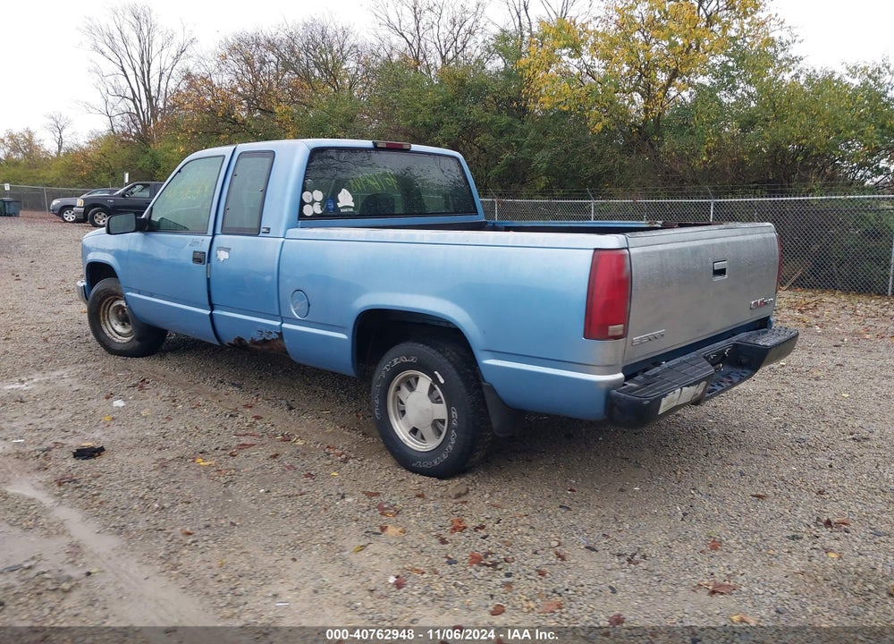 1996 GMC SIERRA C1500 VIN: 2GTEC19W7T1542974