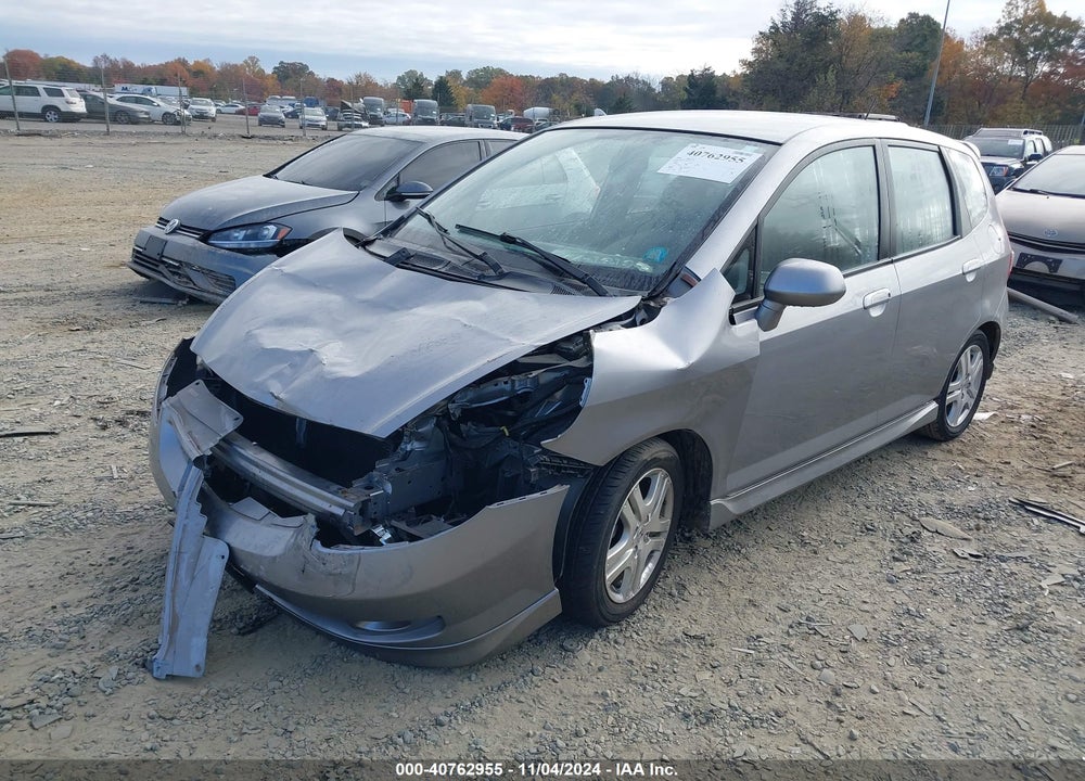 2007 HONDA FIT SPORT VIN: JHMGD38667S026743