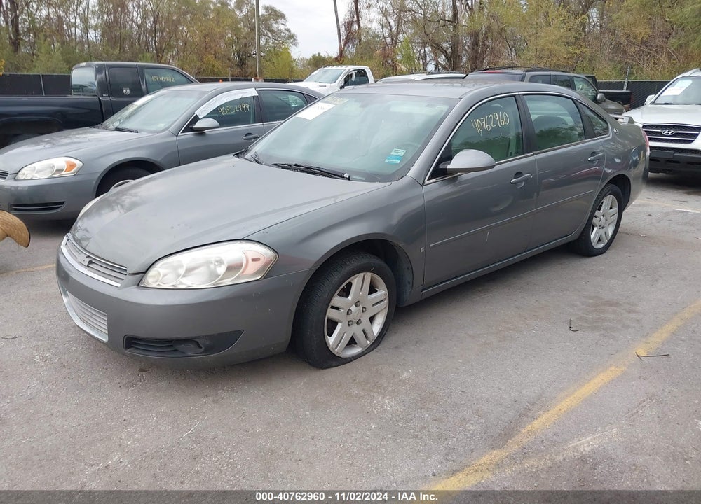 2007 CHEVROLET IMPALA LT VIN: 2G1WC58R279101535