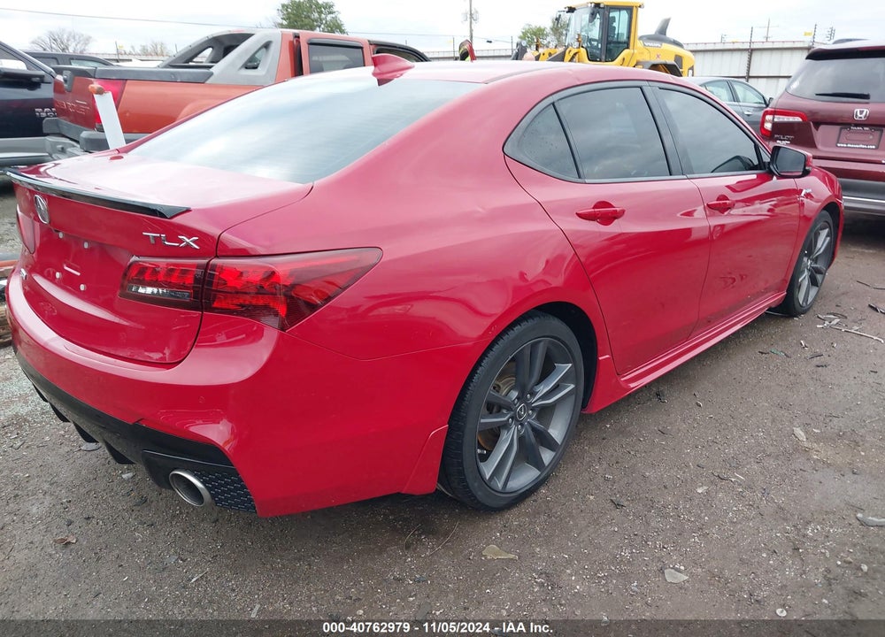 2019 ACURA TLX TECH & A-SPEC PKGS VIN: 19UUB1F62KA006605