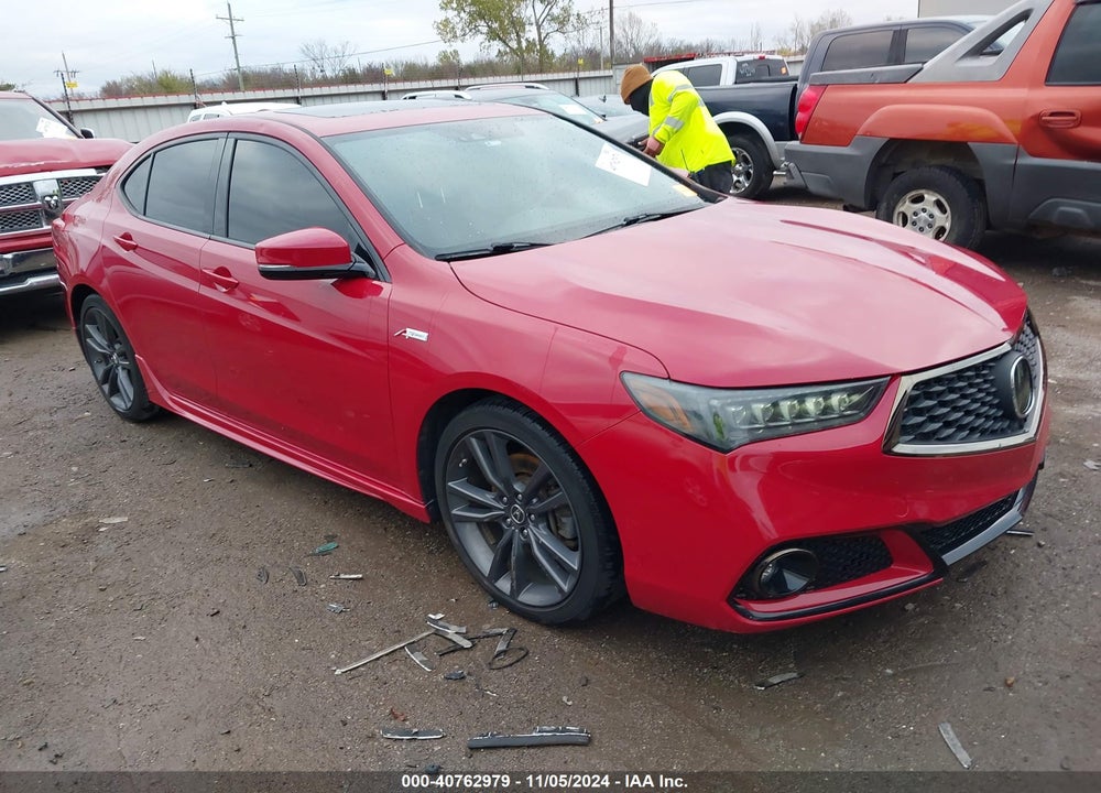 2019 ACURA TLX TECH & A-SPEC PKGS VIN: 19UUB1F62KA006605