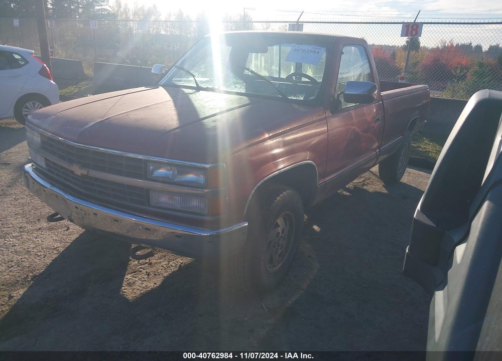 1991 CHEVROLET GMT-400 K2500 VIN: 2GCFK24K8M1108601