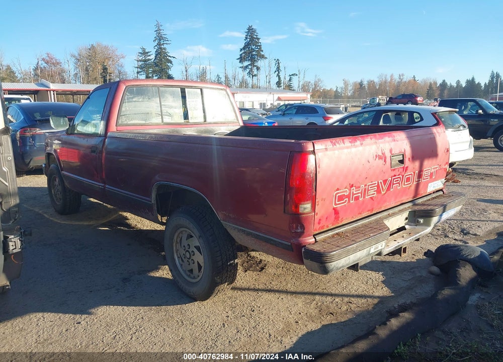 1991 CHEVROLET GMT-400 K2500 VIN: 2GCFK24K8M1108601