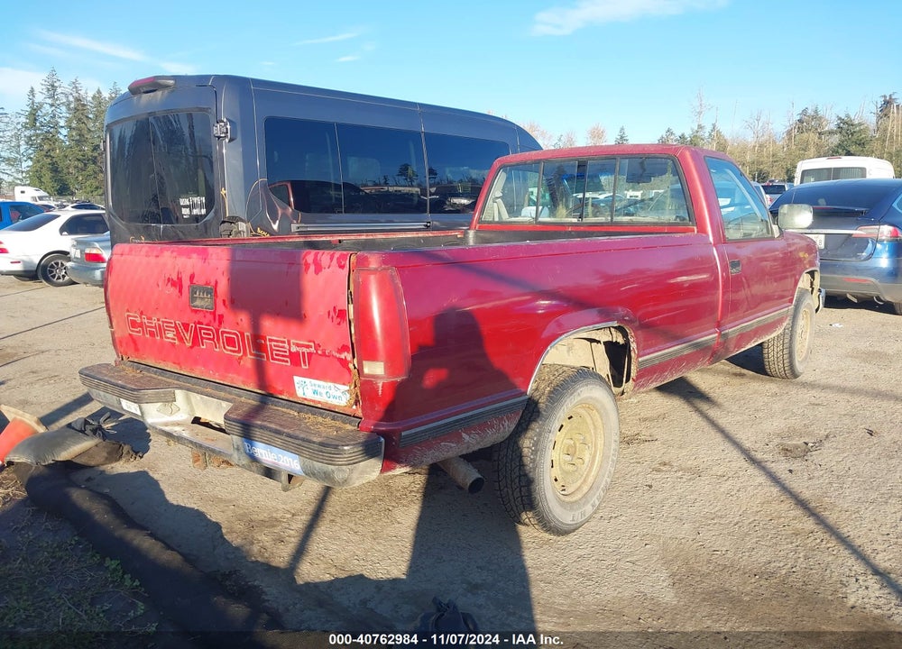 1991 CHEVROLET GMT-400 K2500 VIN: 2GCFK24K8M1108601