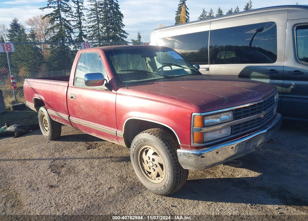 1991 CHEVROLET GMT-400 K2500 VIN: 2GCFK24K8M1108601