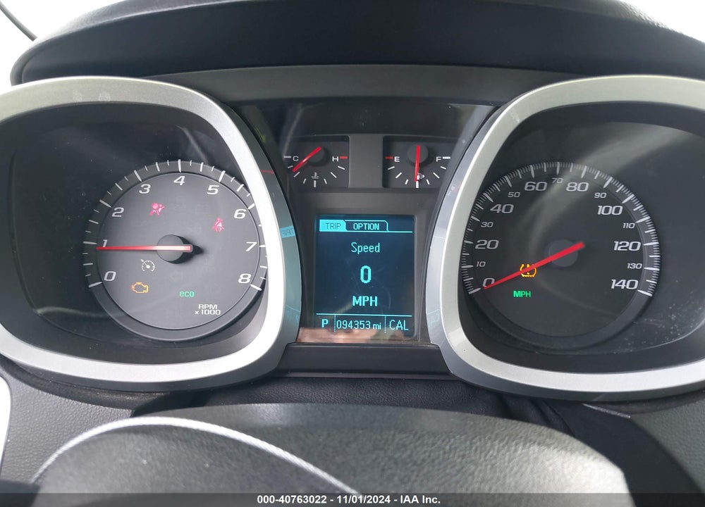 2014 CHEVROLET EQUINOX 1LT VIN: 2GNALBEKXE6277830
