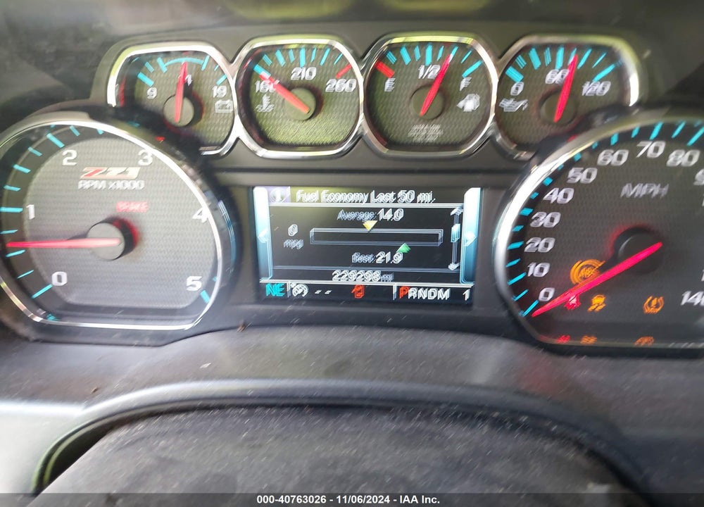 2015 CHEVROLET SILVERADO 2500HD LTZ VIN: 1GC1KWE88FF635182