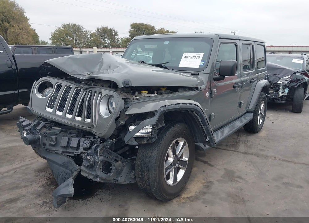 2019 JEEP WRANGLER UNLIMITED SAHARA 4X4 VIN: 1C4HJXEG2KW508551