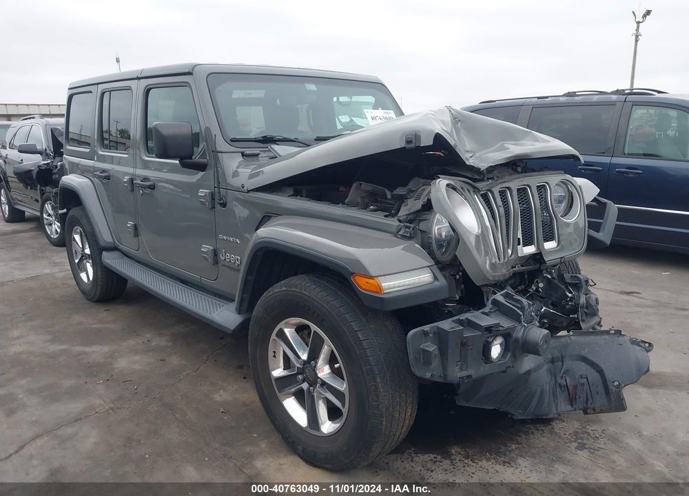 2019 JEEP WRANGLER UNLIMITED SAHARA 4X4 VIN: 1C4HJXEG2KW508551