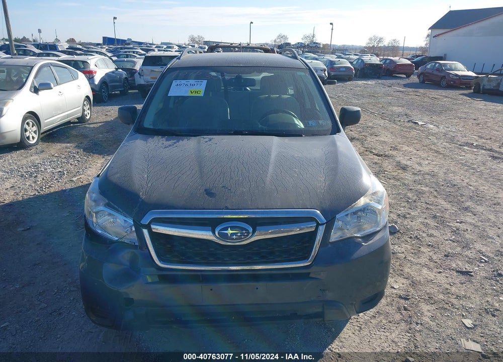 2015 SUBARU FORESTER 2.5I VIN: JF2SJABC1FH585489