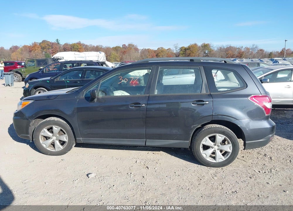 2015 SUBARU FORESTER 2.5I VIN: JF2SJABC1FH585489
