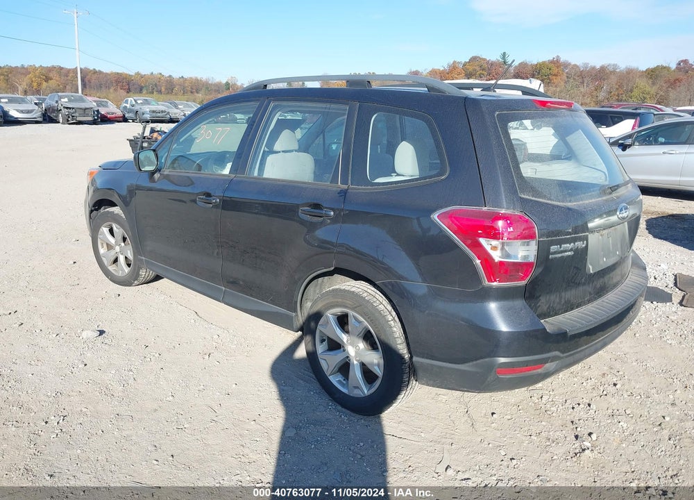 2015 SUBARU FORESTER 2.5I VIN: JF2SJABC1FH585489