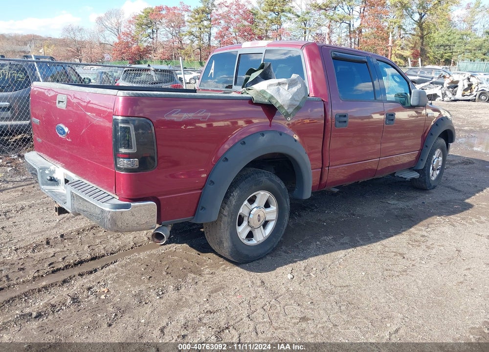 2004 FORD F-150 FX4/LARIAT/XLT VIN: 1FTPW14534KD88893