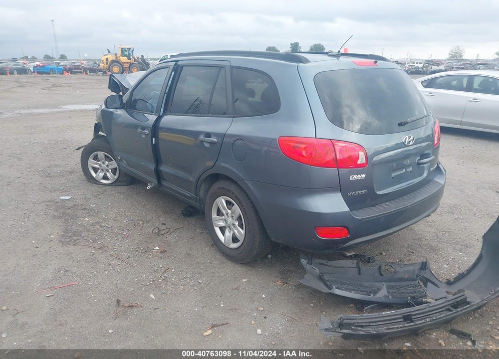 2009 HYUNDAI SANTA FE GLS VIN: 5NMSG13D69H278908