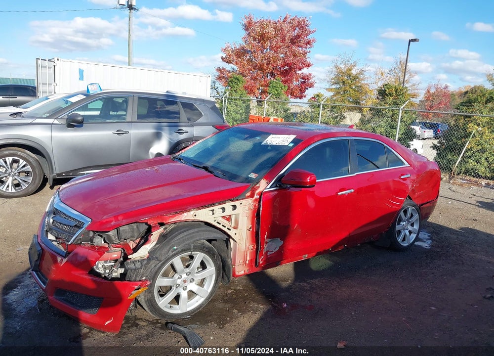 2014 CADILLAC ATS STANDARD VIN: 1G6AA5RA8E0128233