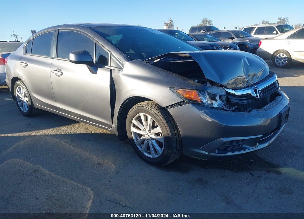 2012 HONDA CIVIC EX-L VIN: 19XFB2F91CE328058