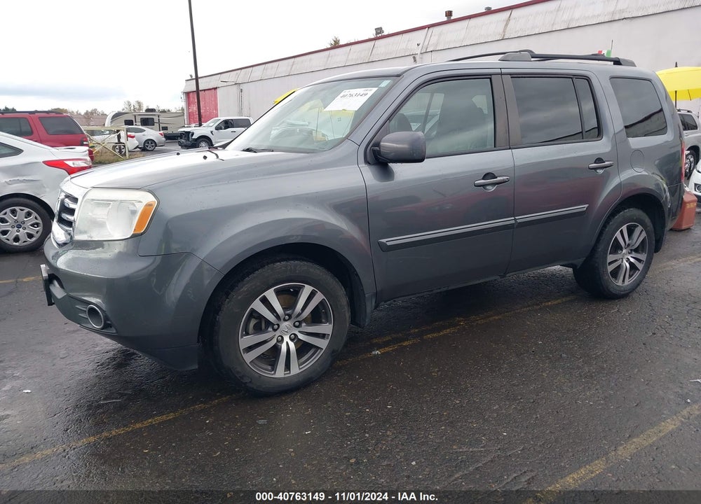 2013 HONDA PILOT EX-L VIN: 5FNYF4H6XDB024167