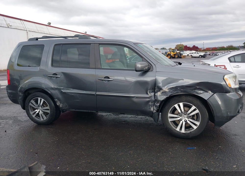 2013 HONDA PILOT EX-L VIN: 5FNYF4H6XDB024167