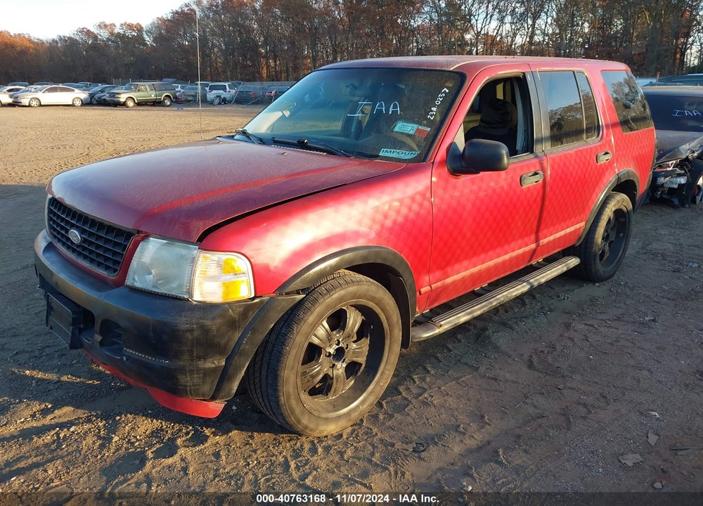 2003 FORD EXPLORER XLS VIN: 1FMZU72K43UB47059