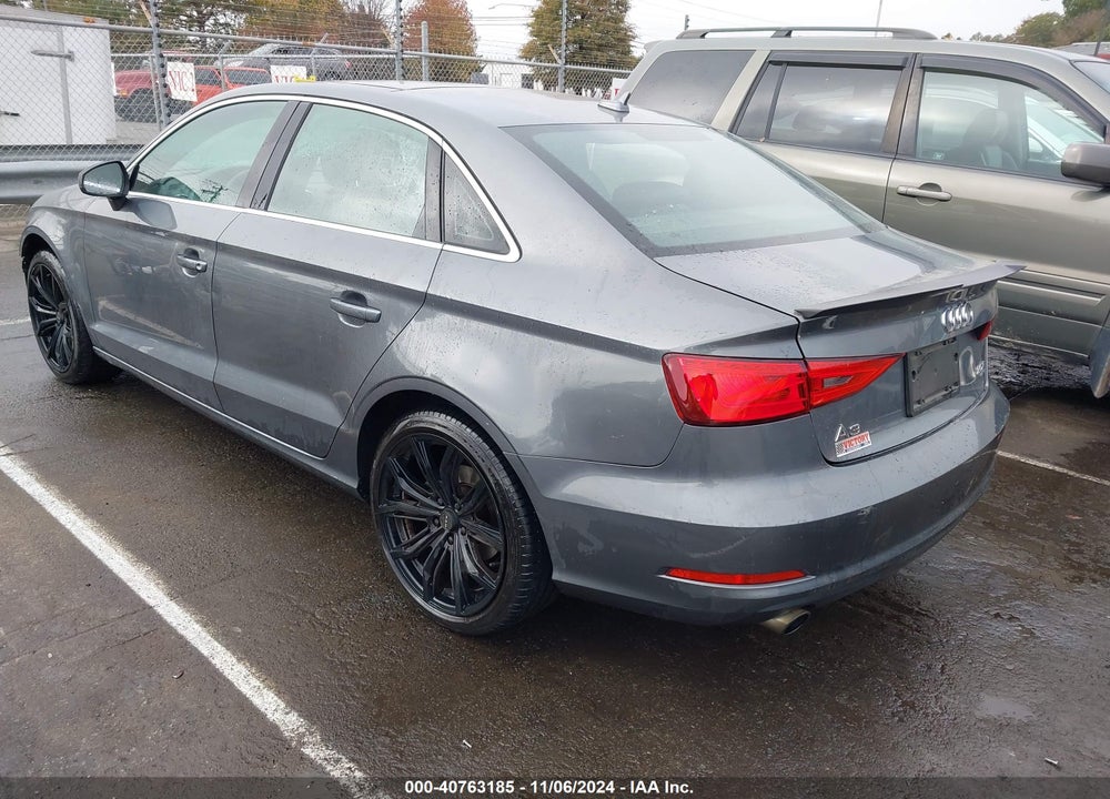 2015 AUDI A3 2.0T PREMIUM VIN: WAUEFGFF2F1042761