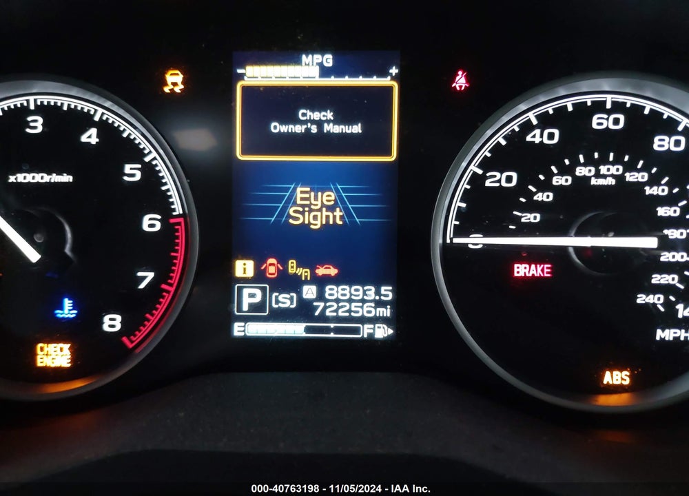 2019 SUBARU FORESTER PREMIUM VIN: JF2SKAGC3KH430135