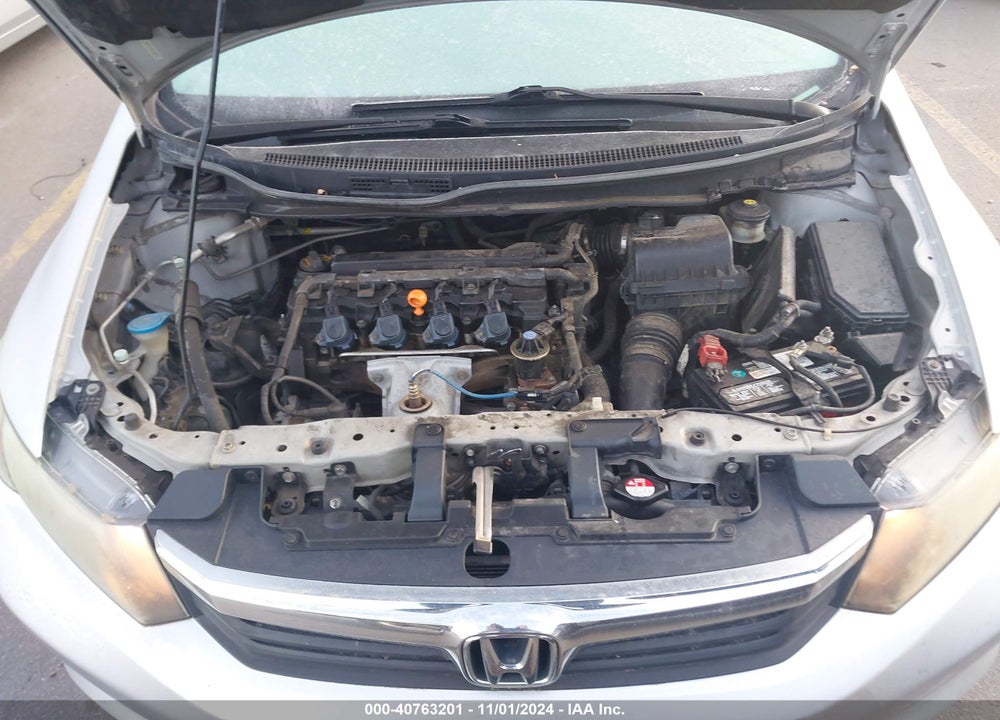 2012 HONDA CIVIC LX VIN: 2HGFB2F52CH335247