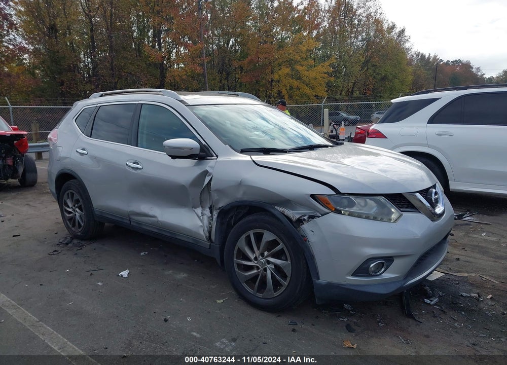 2015 NISSAN ROGUE SL VIN: 5N1AT2MVXFC896646