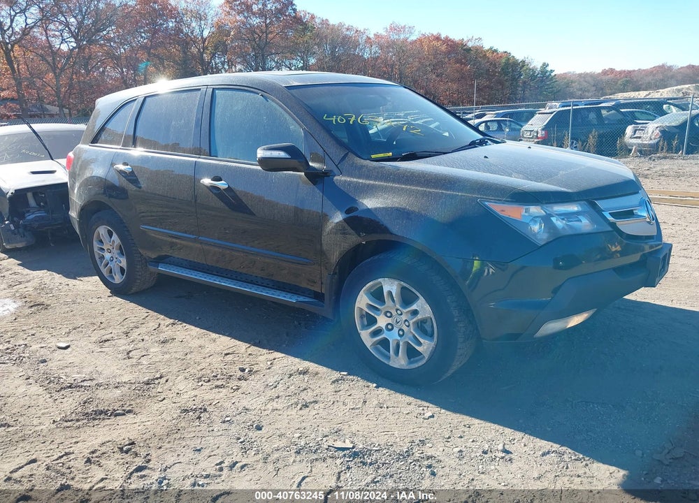 2009 ACURA MDX TECHNOLOGY PACKAGE VIN: 2HNYD28629H525253