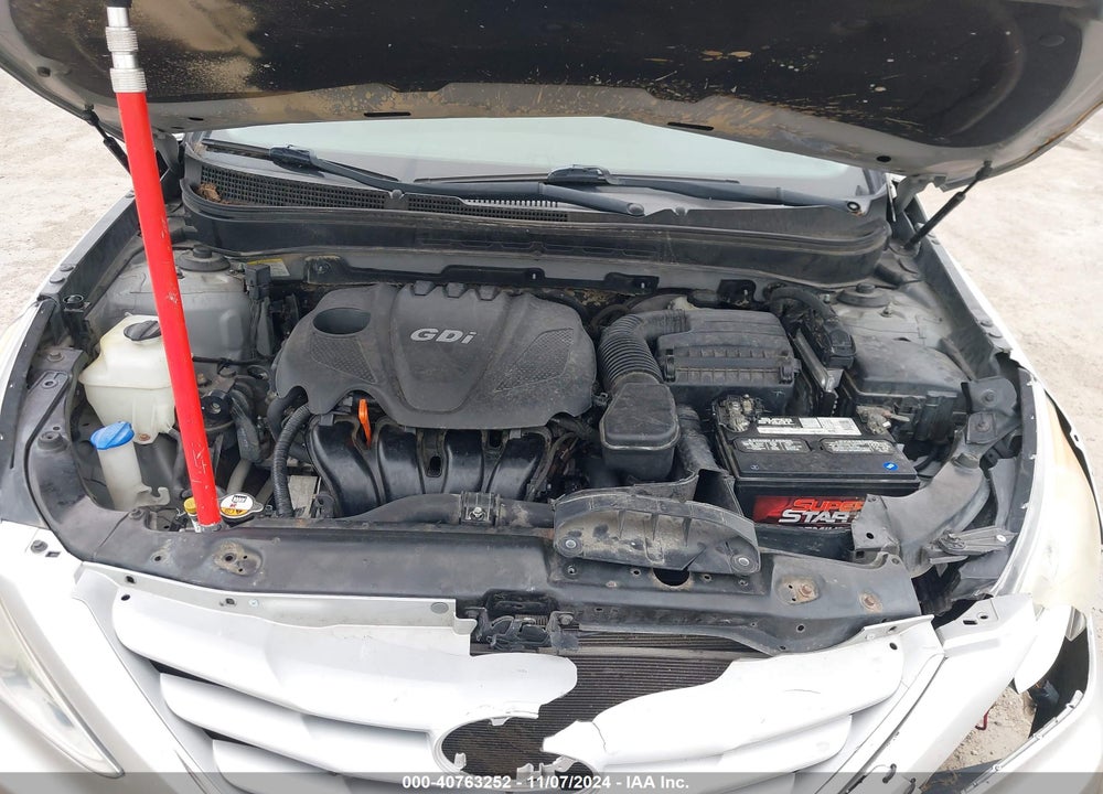 2013 HYUNDAI SONATA GLS VIN: 5NPEB4AC8DH733521