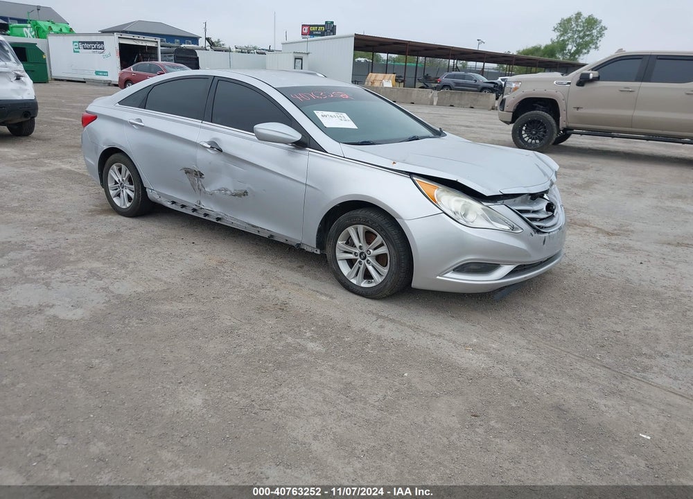 2013 HYUNDAI SONATA GLS VIN: 5NPEB4AC8DH733521