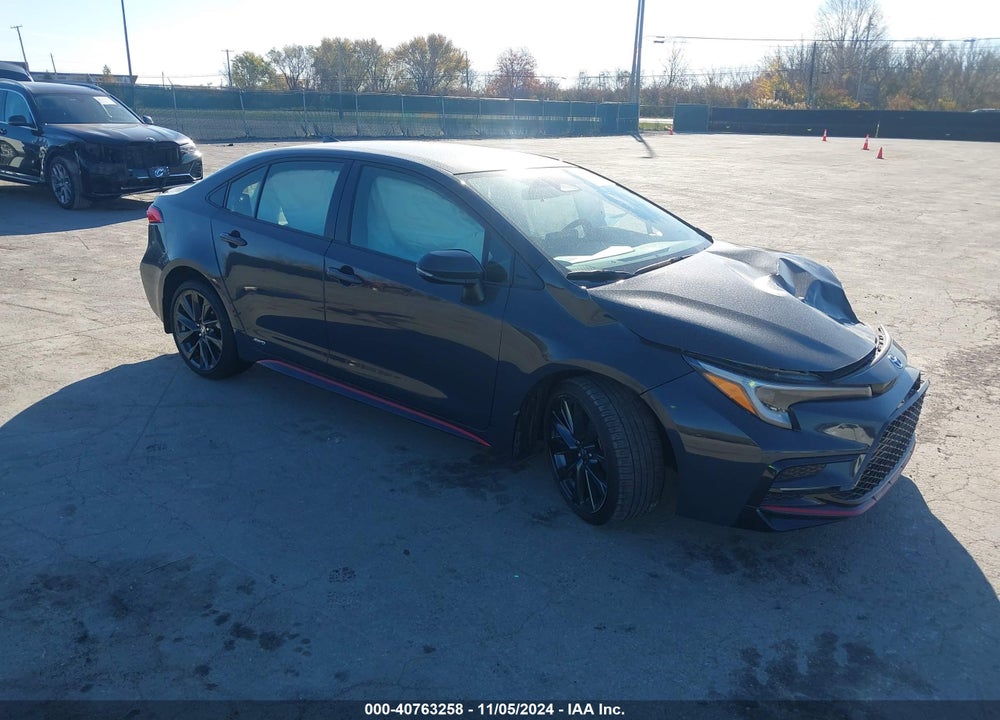 2023 TOYOTA COROLLA HYBRID SE INFRARED VIN: JTDBDMHEXP3004991