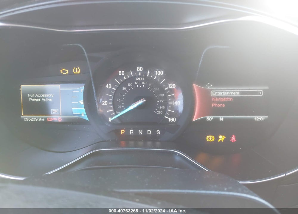 2017 FORD FUSION SPORT VIN: 3FA6P0VP8HR353809