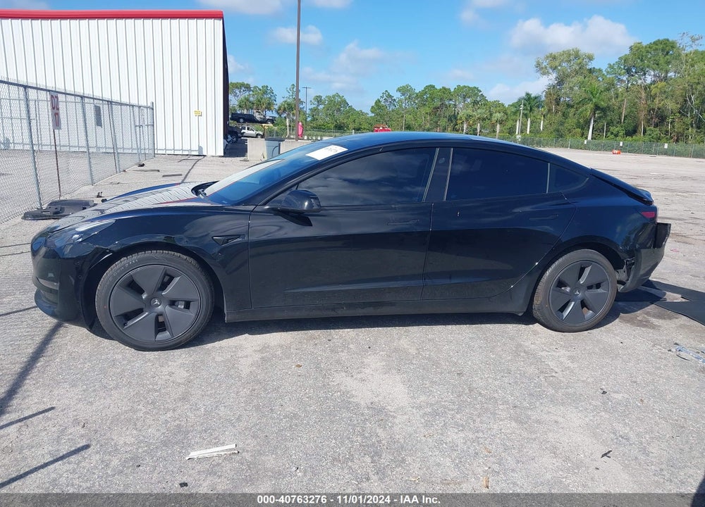 2022 TESLA MODEL 3 LONG RANGE DUAL MOTOR ALL-WHEEL DRIVE VIN: 5YJ3E1EB0NF207348