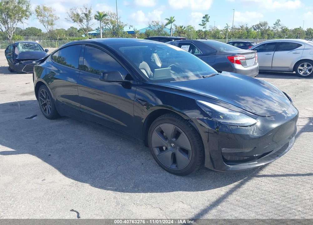 2022 TESLA MODEL 3 LONG RANGE DUAL MOTOR ALL-WHEEL DRIVE VIN: 5YJ3E1EB0NF207348