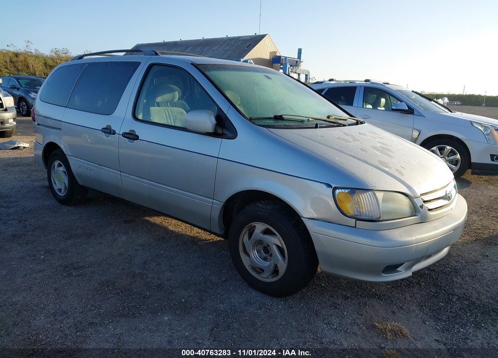 2002 TOYOTA SIENNA LE VIN: 4T3ZF13C52U434494