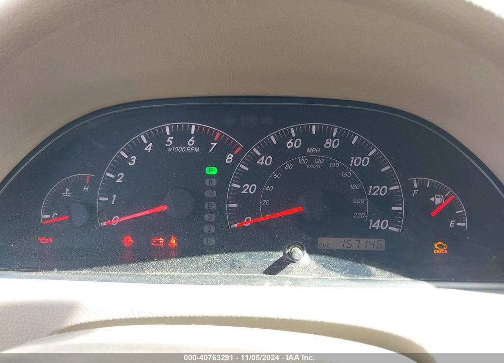 2005 TOYOTA CAMRY XLE V6 VIN: JTDBF32K650161483
