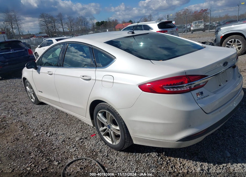 2018 FORD FUSION HYBRID SE VIN: 3FA6P0LU2JR119793