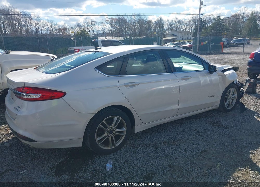 2018 FORD FUSION HYBRID SE VIN: 3FA6P0LU2JR119793