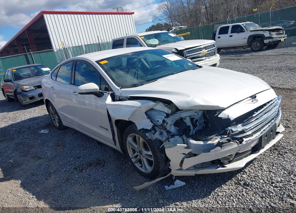 2018 FORD FUSION HYBRID SE VIN: 3FA6P0LU2JR119793