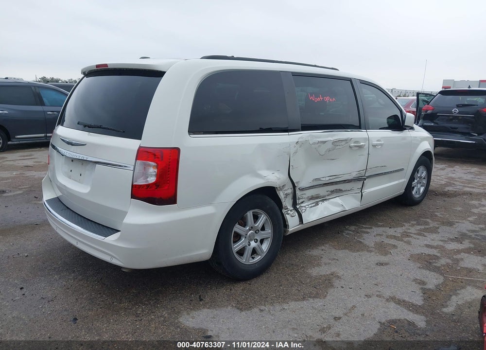 2012 CHRYSLER TOWN & COUNTRY TOURING VIN: 2C4RC1BG4CR116374