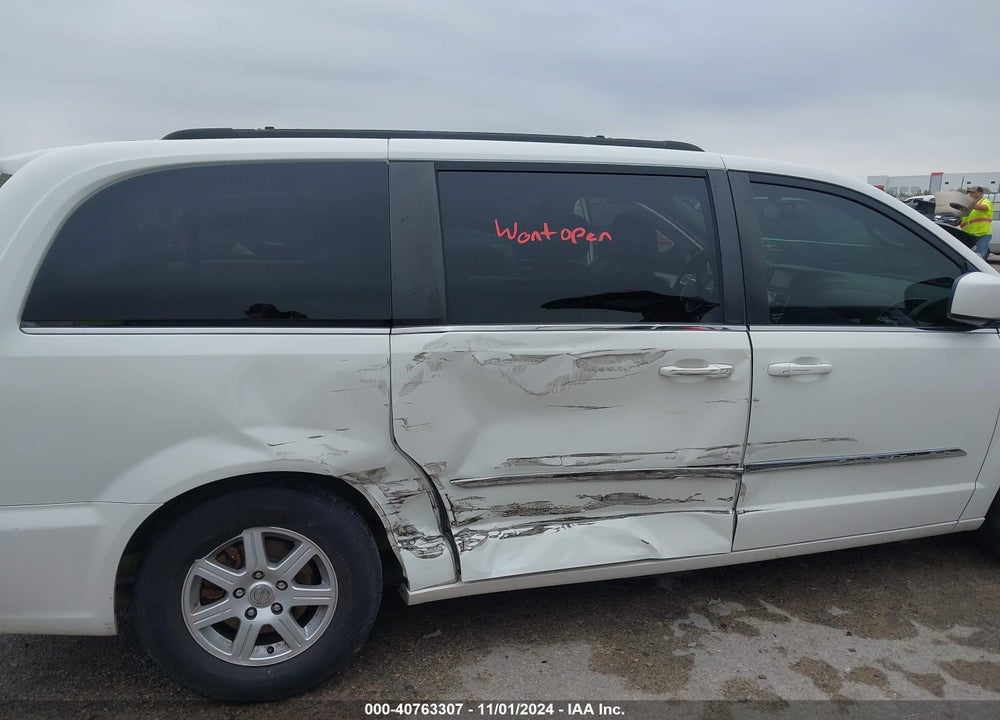 2012 CHRYSLER TOWN & COUNTRY TOURING VIN: 2C4RC1BG4CR116374