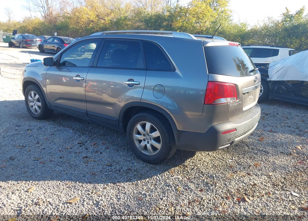 2012 KIA SORENTO LX VIN: 5XYKT3A66CG214056