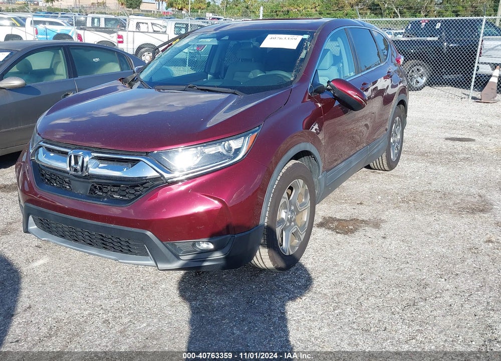 2018 HONDA CR-V EX VIN: 7FARW1H51JE051283