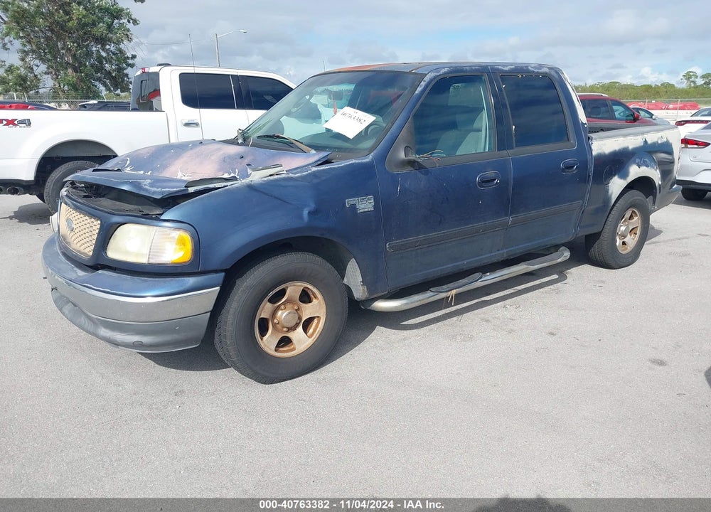 2002 FORD F-150 LARIAT/XLT VIN: 1FTRW076X2KE21604
