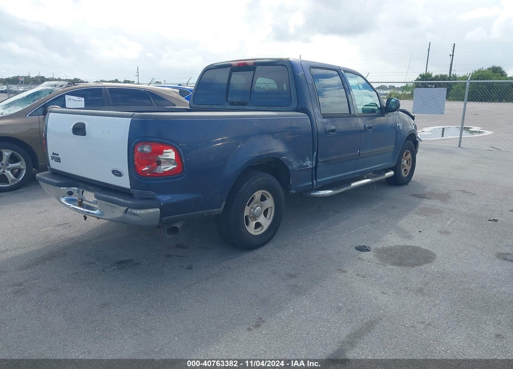 2002 FORD F-150 LARIAT/XLT VIN: 1FTRW076X2KE21604