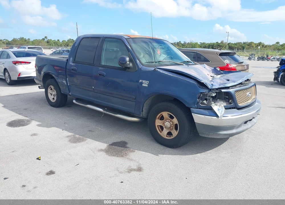 2002 FORD F-150 LARIAT/XLT VIN: 1FTRW076X2KE21604