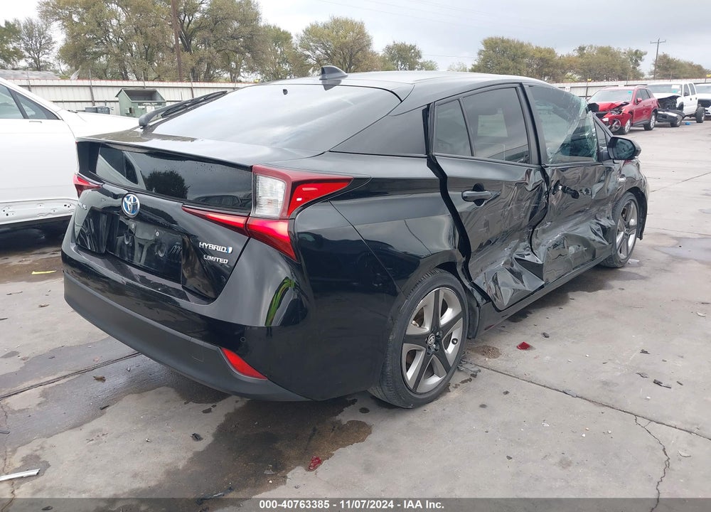 2022 TOYOTA PRIUS LIMITED VIN: JTDKAMFU3N3163156