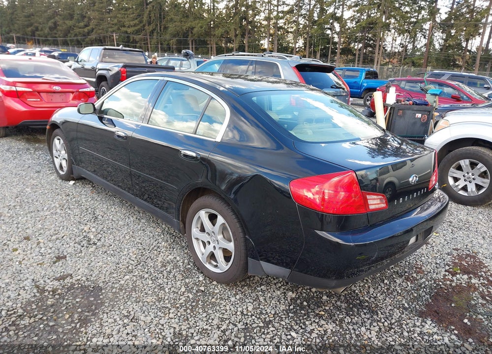 2004 INFINITI G35X VIN: JNKCV51F34M704477