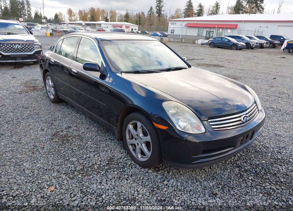 2004 INFINITI G35X VIN: JNKCV51F34M704477